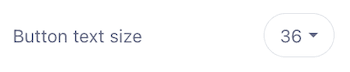 Mobile Button Text Size