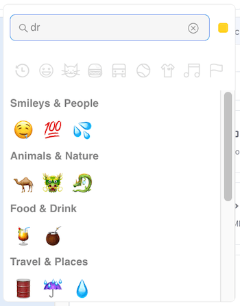 Emoji Selector