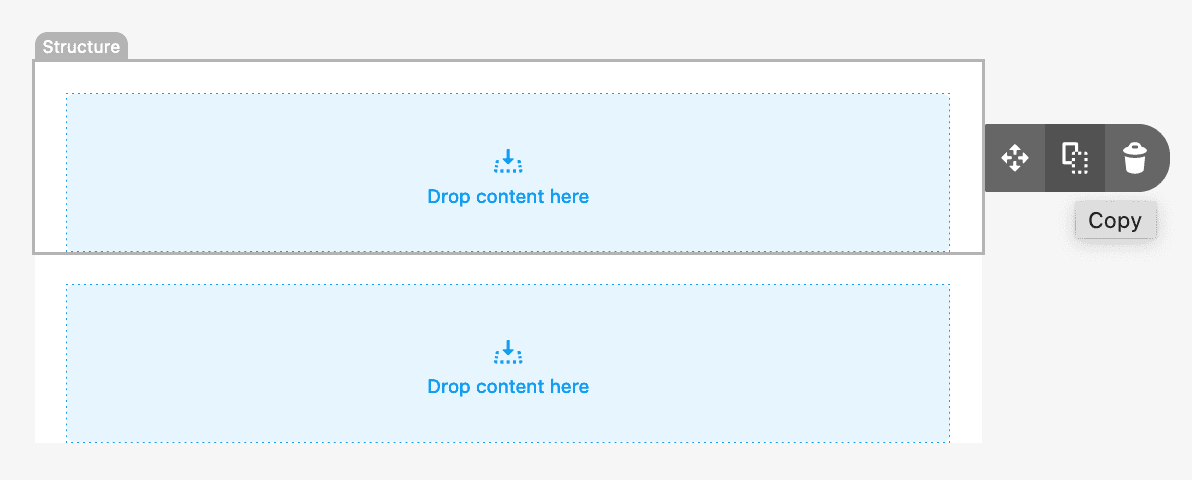 Moving and Copying Structures