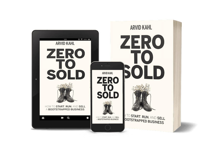Book Zero To Sold from Arvid Kahl