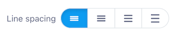 Heading Line Spacing