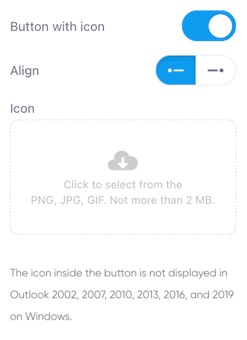 Button with Icon