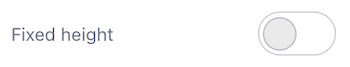 Button Fixed Height