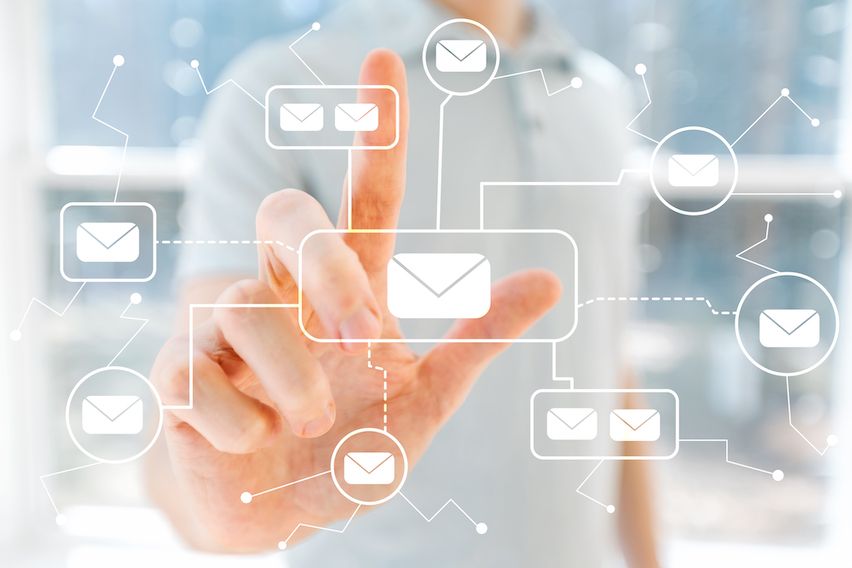 Strategizing email flow for effective newsletter campaign engagement.